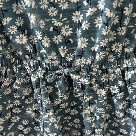 Lands' End Blue Floral Kids Dress - Picture 4 of 4